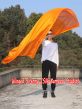 1 Stück 174 cm x 88 cm drehbarer Flaggen-Poi, orange