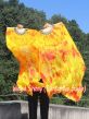1 pair 1.1m (43") Flame silk fan veils for kids