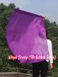 103 cm bandera de seda de adoración profética flexible, violeta