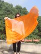 130 cm Tanzflagge Anbetungsfahne mit flexiblem Stab, orange