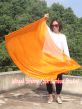 130 cm Tanzflagge Anbetungsfahne mit flexiblem Stab, orange