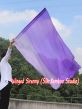 130 cm bandera de seda de adoración profética flexible, violeta degradado