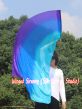 130 cm Tanzflagge Anbetungsfahne mit flexiblem Stab, Geheimnis