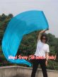 222cm Bandera con Varilla Flexible Profetica Cristiana para Danze, cyan