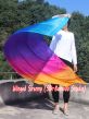 180 cm bandera de seda de adoración profética flexible, Iridiscencia