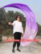1 Piece purple fading 2.3m (90") dance silk veil poi