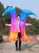 1 Piece Iridescence 1.8m (71") dance silk veil poi