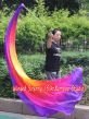 1 Piece Glamor 2.7m (3yds) circular silk veil poi