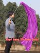 Velo poi de seda para danza del vientre violeta 1.35m*0.6m