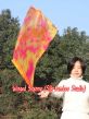 Seda Poi bandera de adoración 81 cm x 64 cm, Sakura