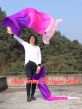1 pair 2.4m (94") Prosperity belly dance silk fan veils