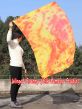 Seda Poi bandera de adoración 129 cm * 88 cm, Llama