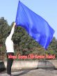 Seda Poi bandera de adoración 174cm x 88cm, azul