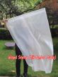 1 Stück 129 cm x 88 cm drehbarer Flaggen-Poi, weiß