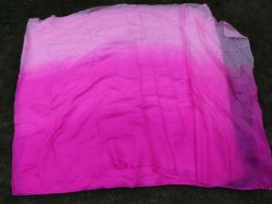 pink fading silk fabric by yard