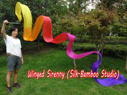 1 piece Glamor 4m (4.4 yds) silk worship streamer