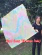 1 Stück 103 cm x 88 cm drehbarer Flaggen-Poi, Mondstein