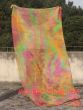Velo de seda danza del vientre Otoño tie-dye