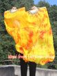 1 pair 1.1m (43") Flame silk fan veils for kids