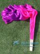 Grandes abanicos cortos de baile rosado-violeta, 105 cm