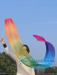 Heraldos de seda Arco iris 2.5m*0.3m