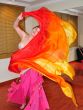 Velo de seda danza del vientre Fuego