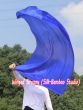 130 cm Tanzflagge Anbetungsfahne mit flexiblem Stab, blau