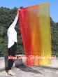 180 cm bandera de seda de adoración profética flexible, Fuego B