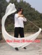 1 Piece white 2.3m (90") dance silk veil poi