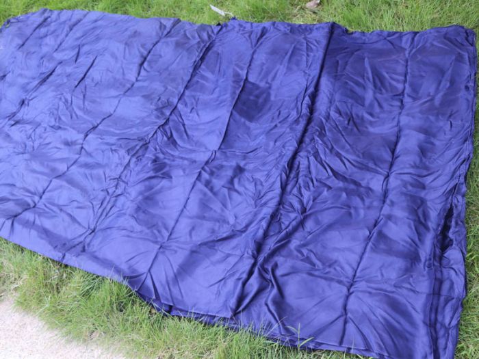 Tela de seda 100% azul marino