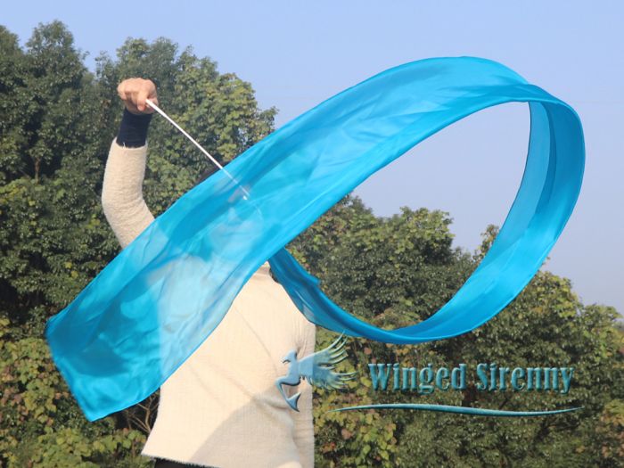 Seide streamer türkis 2.5m*0.3m