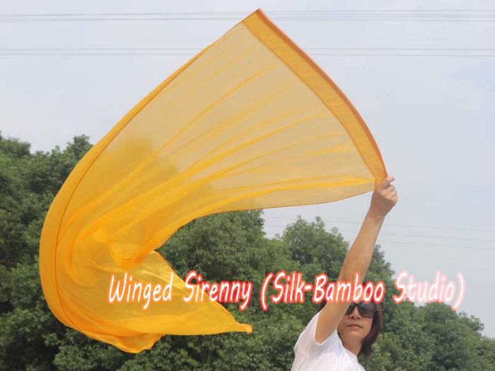 222cm Bandera con Varilla Flexible Profetica Cristiana para Danze, oro