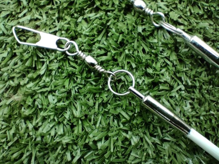 48 cm varilla de fibra de vidrio blanca para Cintas de Aventar