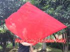 spinning silk flag poi 103cm (40") for Worship & Praise, red