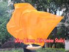 spinning silk flag poi 129cm (51") for Worship & Praise, orange