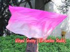 1 Stück 174 cm x 88 cm drehbarer Flaggen-Poi, farbverlauf rosa B