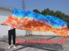 Bauchtanz seidenschleier Feuer und Eis tie-dye