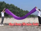 purple 6 Mommes colorful silk billow worship banner