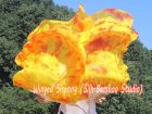1 pair 1.1m (43") Flame silk fan veils for kids