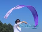 1 piece purple fading 2.5m (98") silk worship streamer