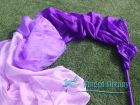 1 piece 2.5m (98") purple fading worship silk throw streamer