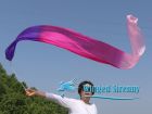 1 piece Prosperity 2.5m (98") silk worship streamer