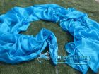 1 piece 4m (4.4 yards) turquoise worship silk throw streamer