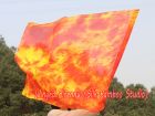 1 Piece 103 cm (40") prophetic silk worship flex flag, Flame
