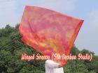 103 cm Tanzflagge Anbetungsfahne mit flexiblem Stab, Sakura