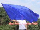 1 Piece 222 cm (88") prophetic silk worship flex flag, blue