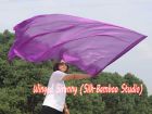 1 Piece 222 cm (88") prophetic silk worship flex flag, purple