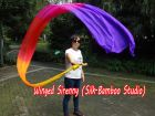 1 piece 4m (4.4 yards) Glamor worship silk throw streamer