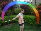 Seide streamer Regenbogen B  2.5m*0.3m