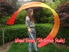 Seide streamer Arcobaleno red-orange-yellow-orange-red 2.5m*0.3m